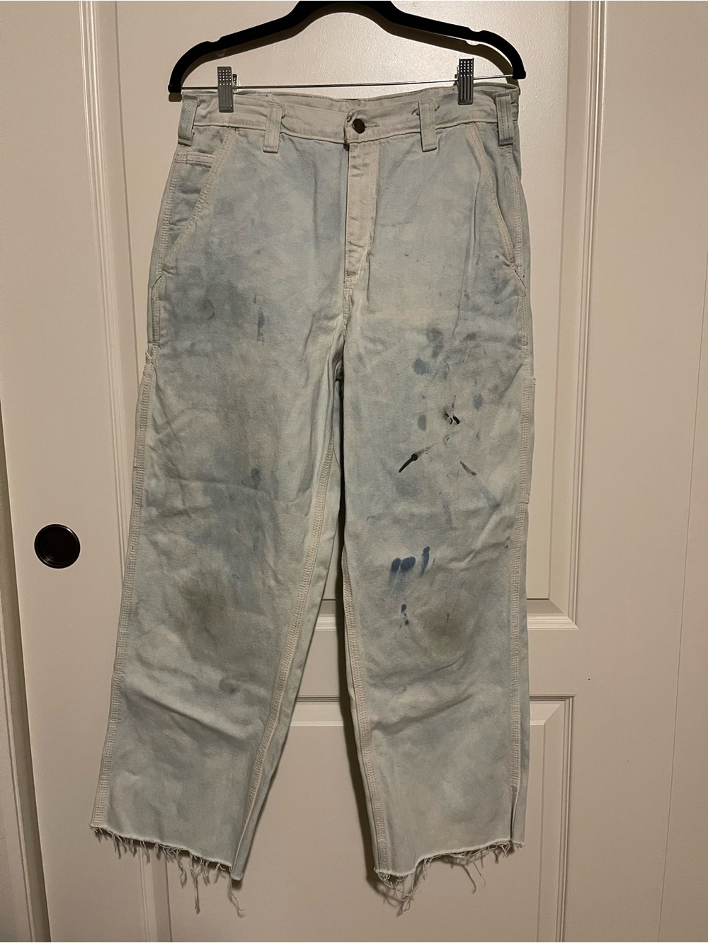 Distressed Carhartt Jeans-Dungaree Fit